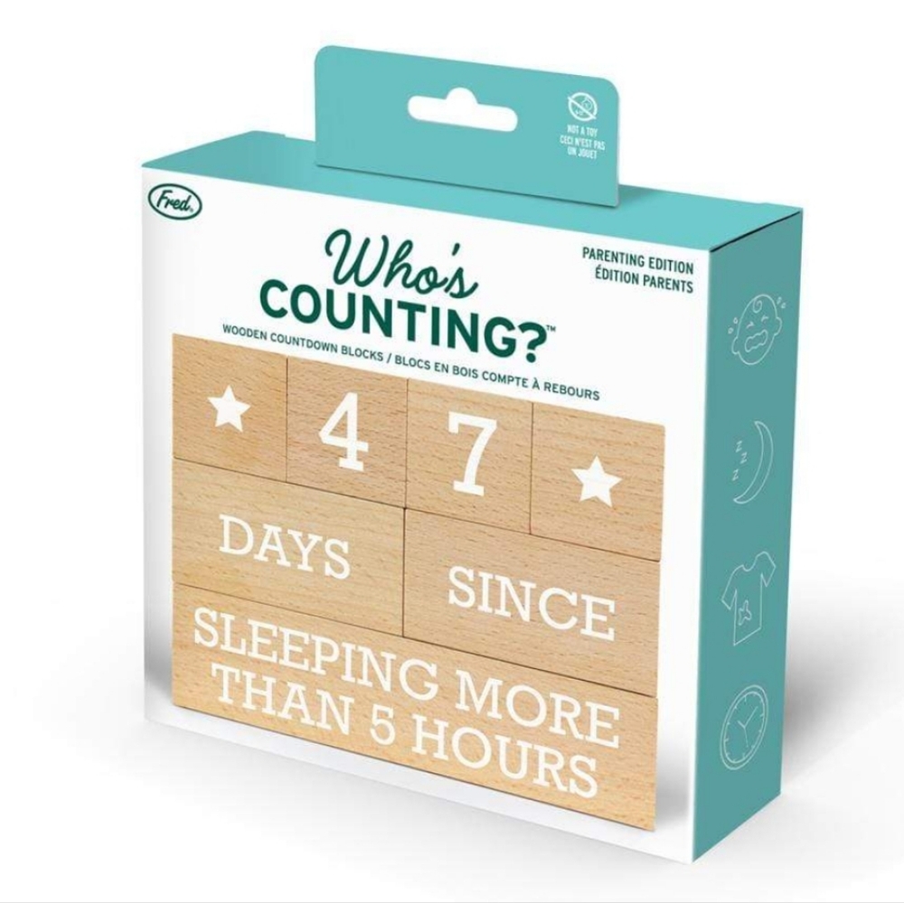 New Baby Countdown Blocks - Picture 2 of 15